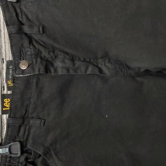 Women's Black Side Elastic Casual Jean | Lee | 18W (M) - Picture 3 of 10